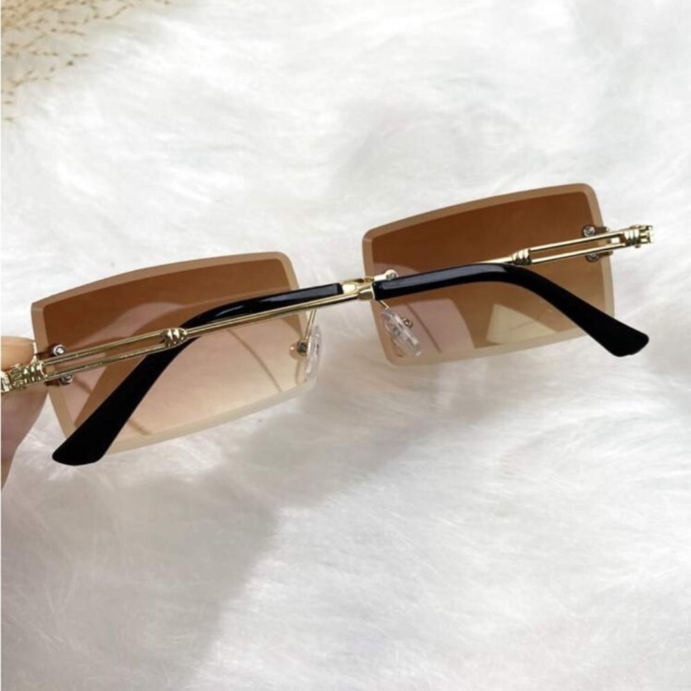 Rimless Designer Sunglasses 🕶️ - Picture 4 of 4